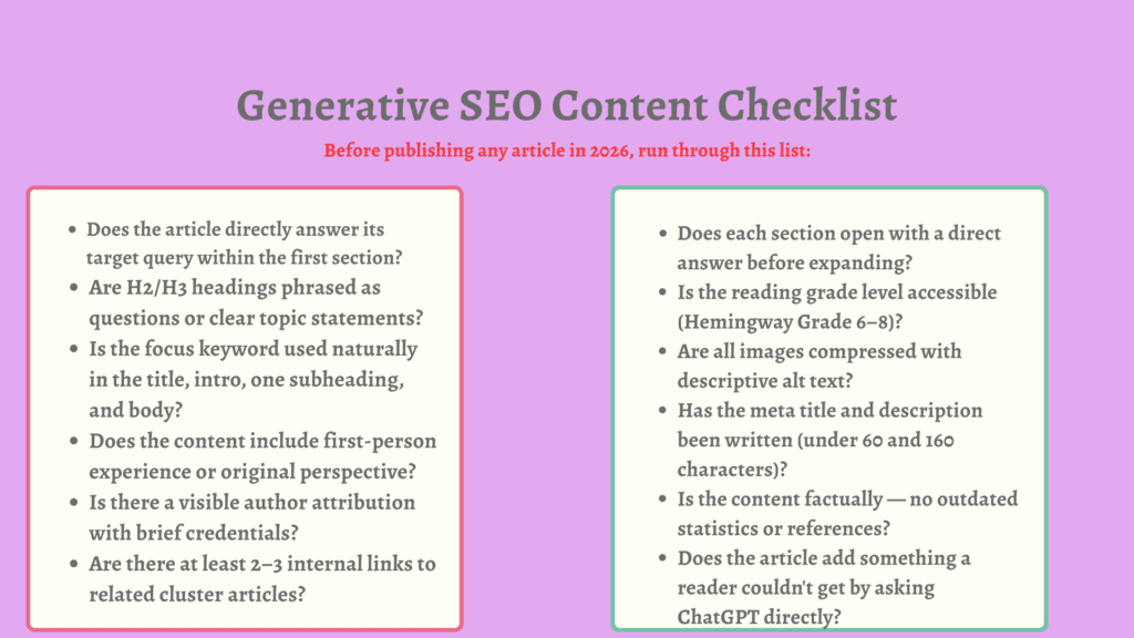 What Is Generative SEO What Is Generative SEO