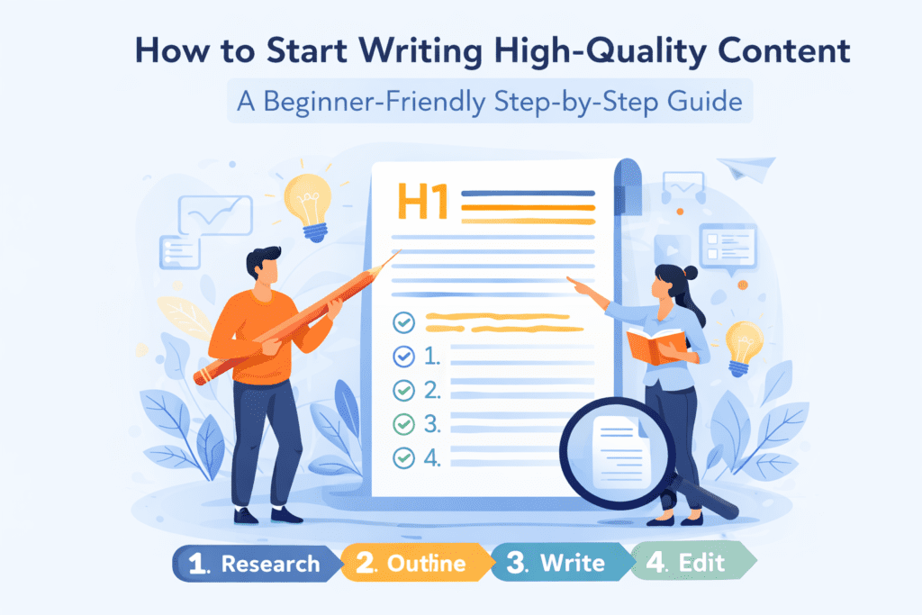  how to start writing high-quality content 