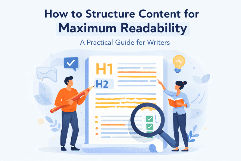 How to structure content for maxium readability 2 how to structure content for maximum readability