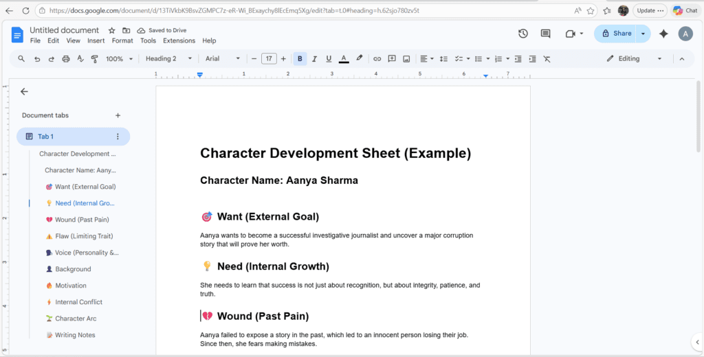 Creative Writing & Storytelling