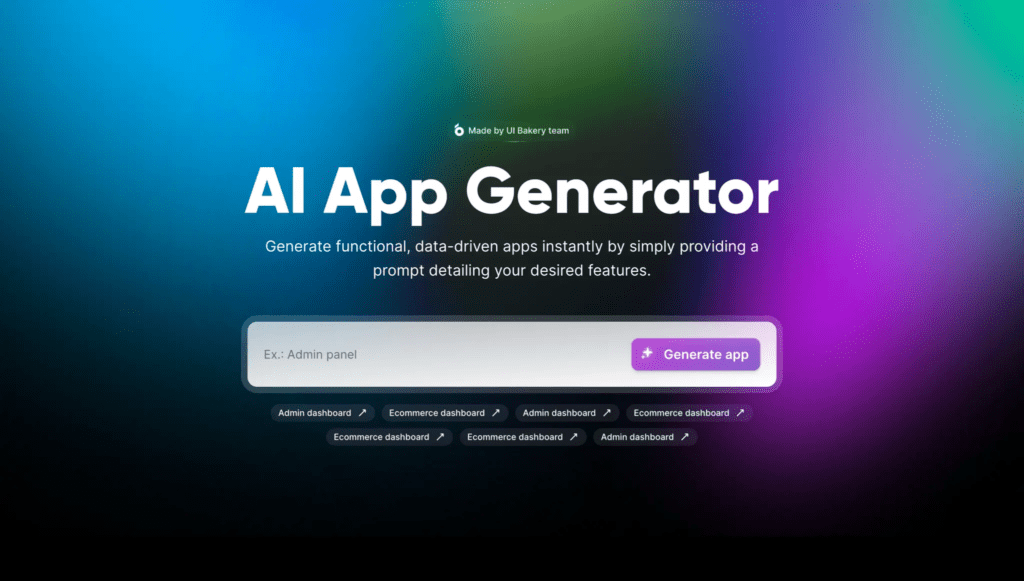 AI in APP Generator