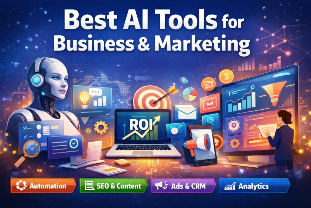 Best AI Tools for Business & Marketing