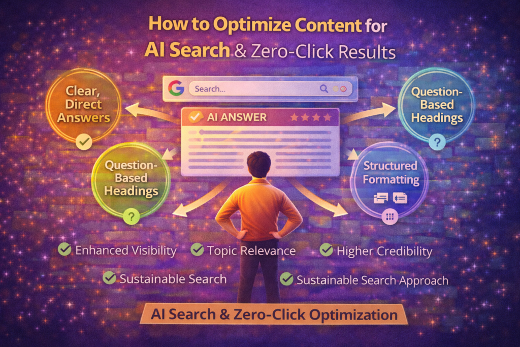 Optimize Content for AI Search & Zero-Click Results