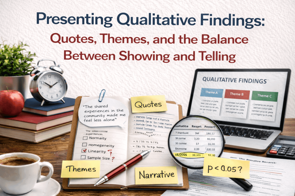 Presenting Qualitative Findings