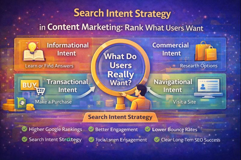 Search Intent Strategy in Content Marketing