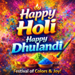 Happy Holi & Dhulandi