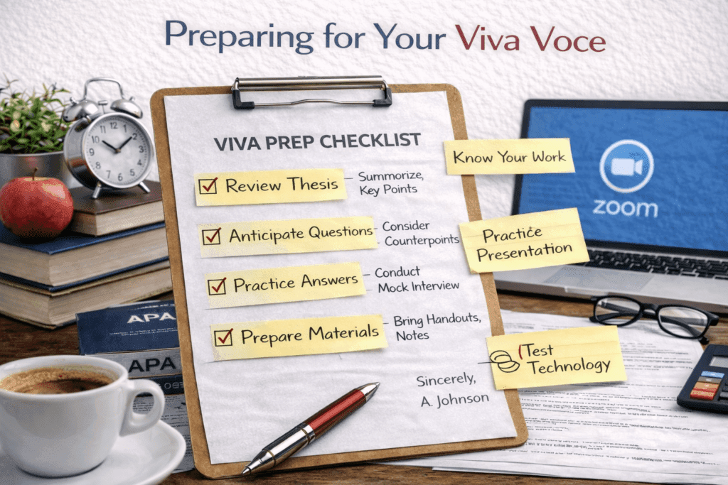 Preparing For Your Viva Voce