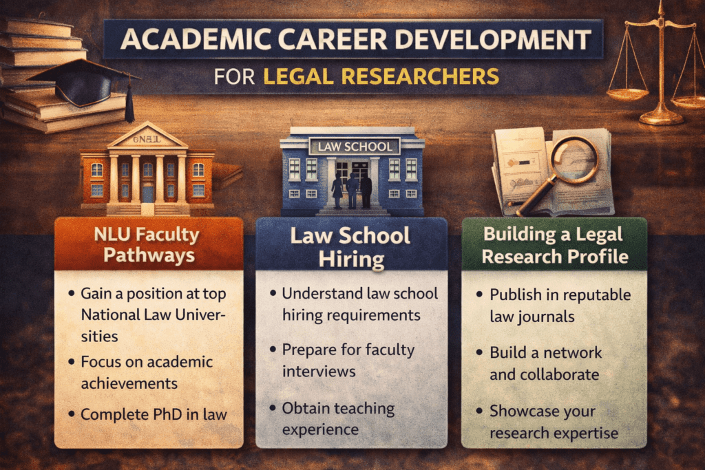 Academic Career Development for legal researchers