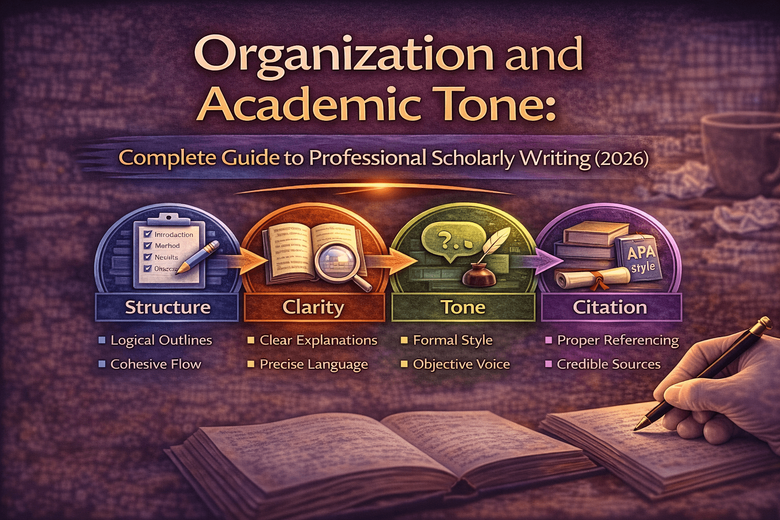 Organisation and Academic Tone