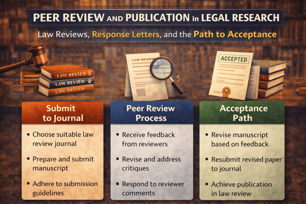 Peer Review and Publication in Legal research