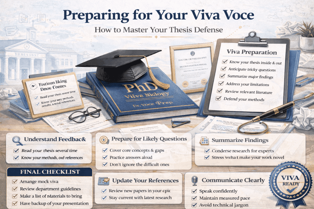Cluster Post 4  |  Module 6: Peer Review, Responding to Feedback, and Publication Strategies Preparing For Your Viva Voce