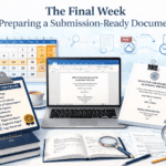 Preparing Submission Ready Document