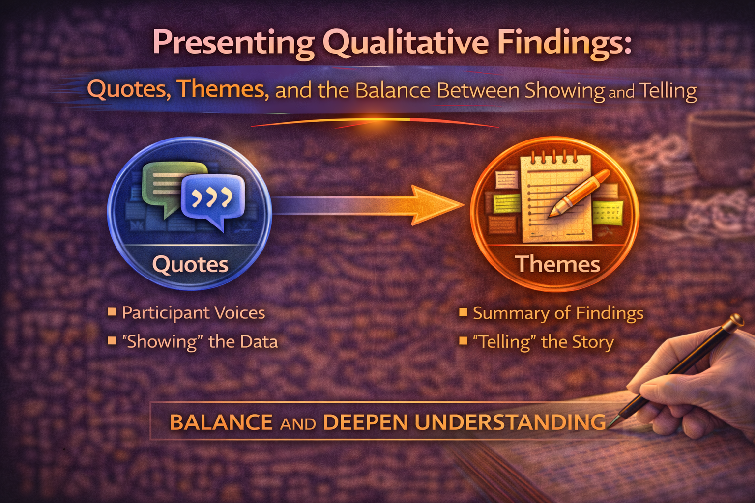 Presenting Qualitative Findings