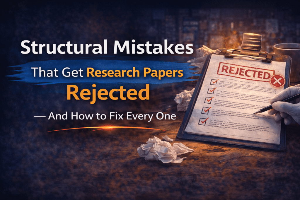 Structural Mistakes That Get Research Papers Rejected — And How to Fix Every One