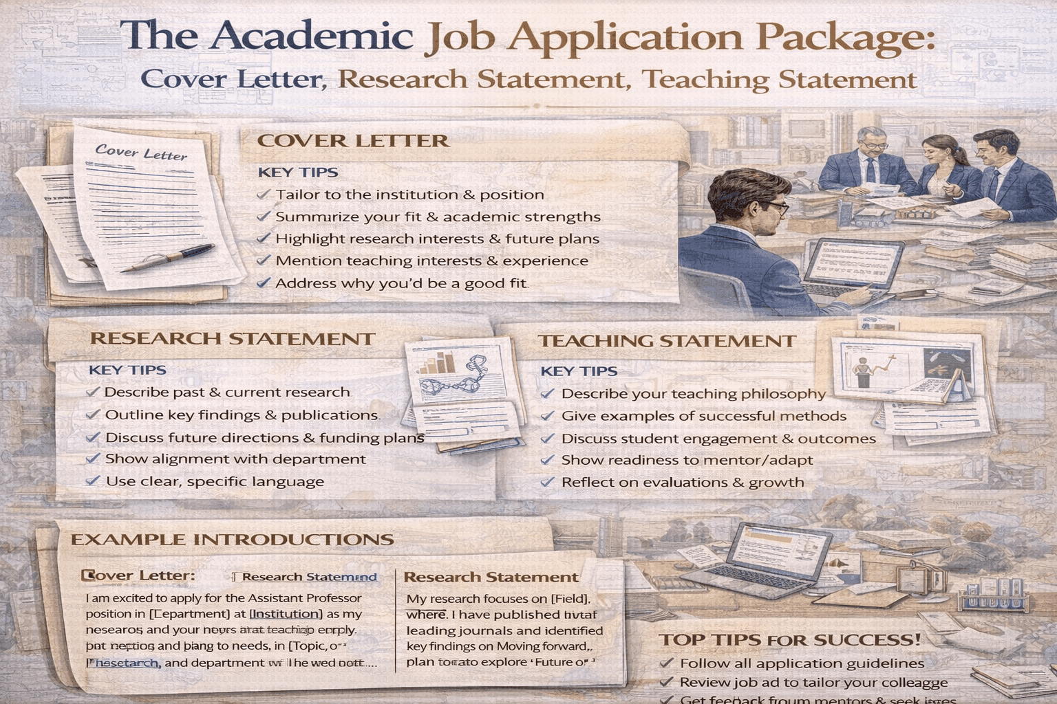 The Academic Job Application Package