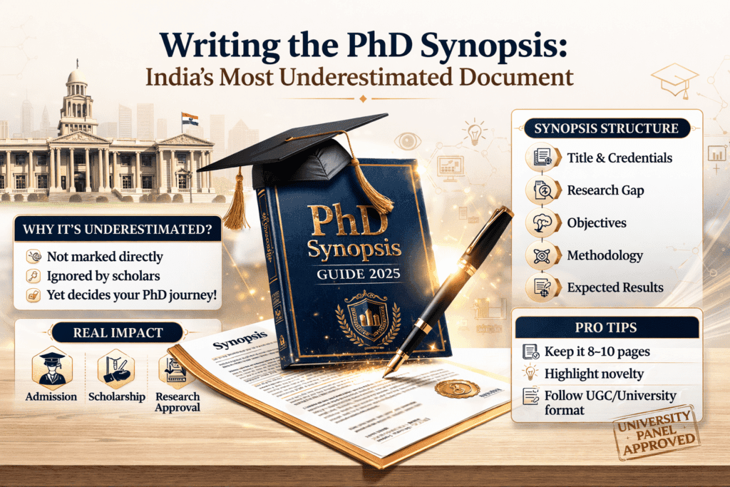 Writing the PhD Synopsis: India's Most Underestimated Document PhD Synopsis