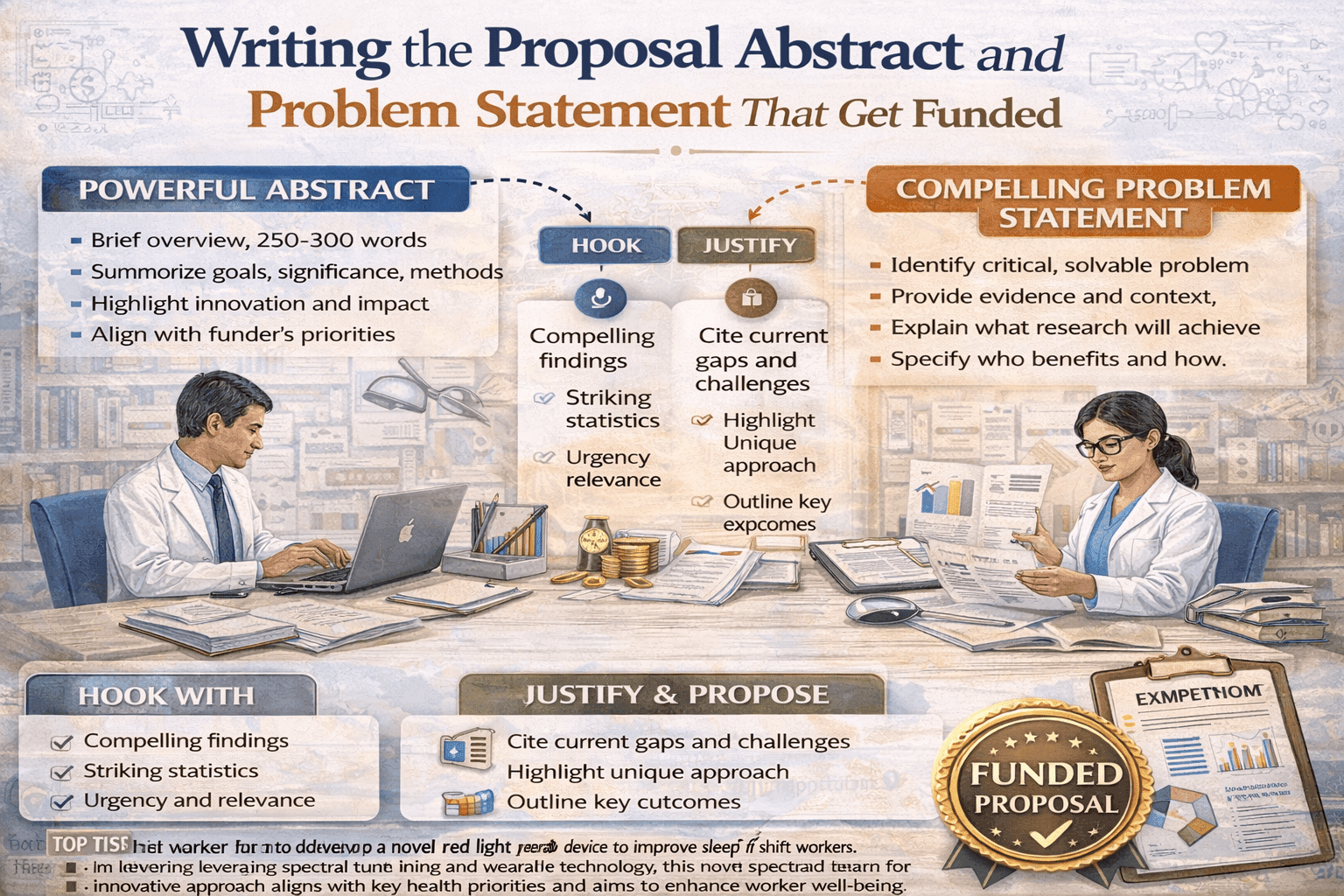 Writing the Proposal Abstract and Problem Statement That Get Funded