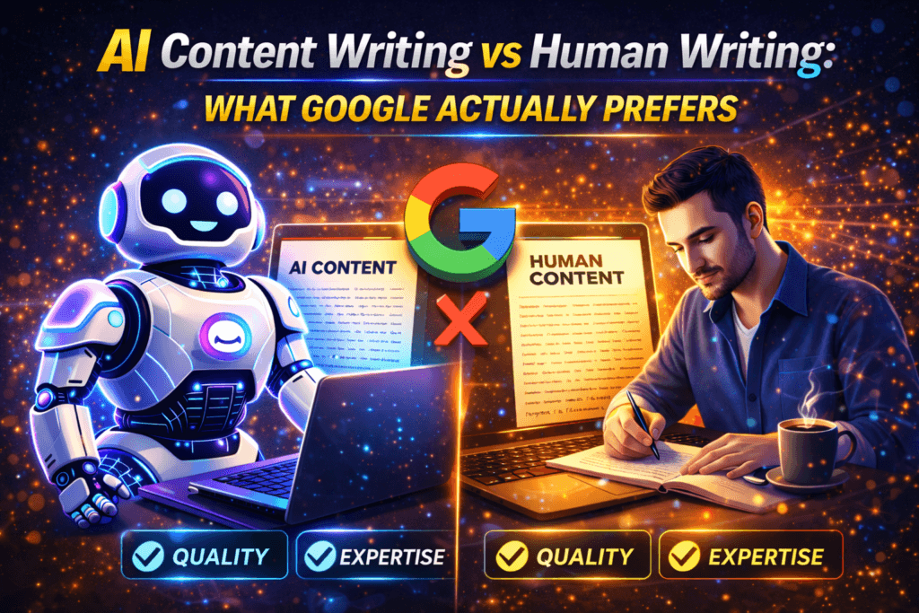 AI Content Writing vs Human Writing