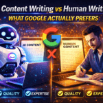 AI Content Writing vs Human Writing
