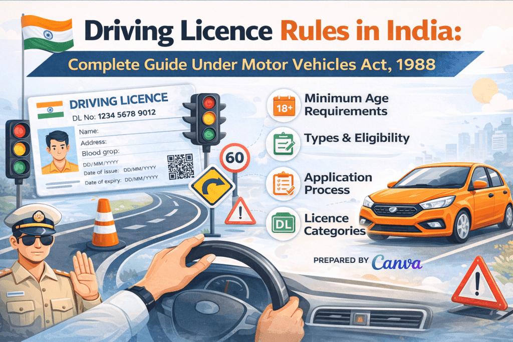 Driving Licence Rules in India