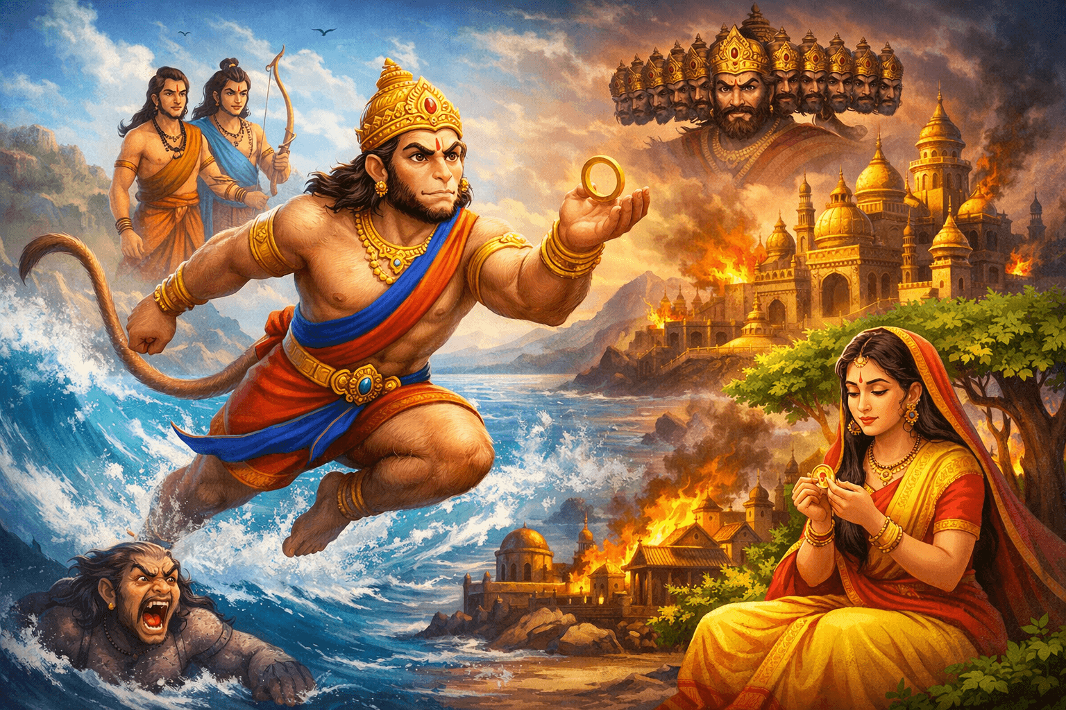 Hanuman Story for Kids