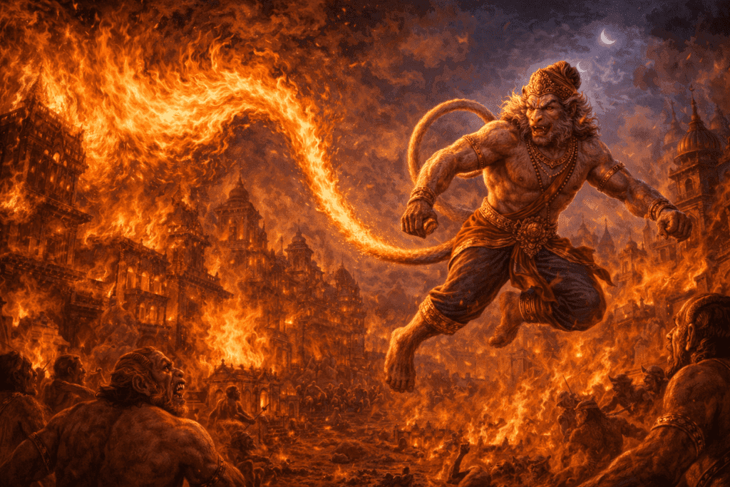 Hanuman Meets Sita Story for Kids