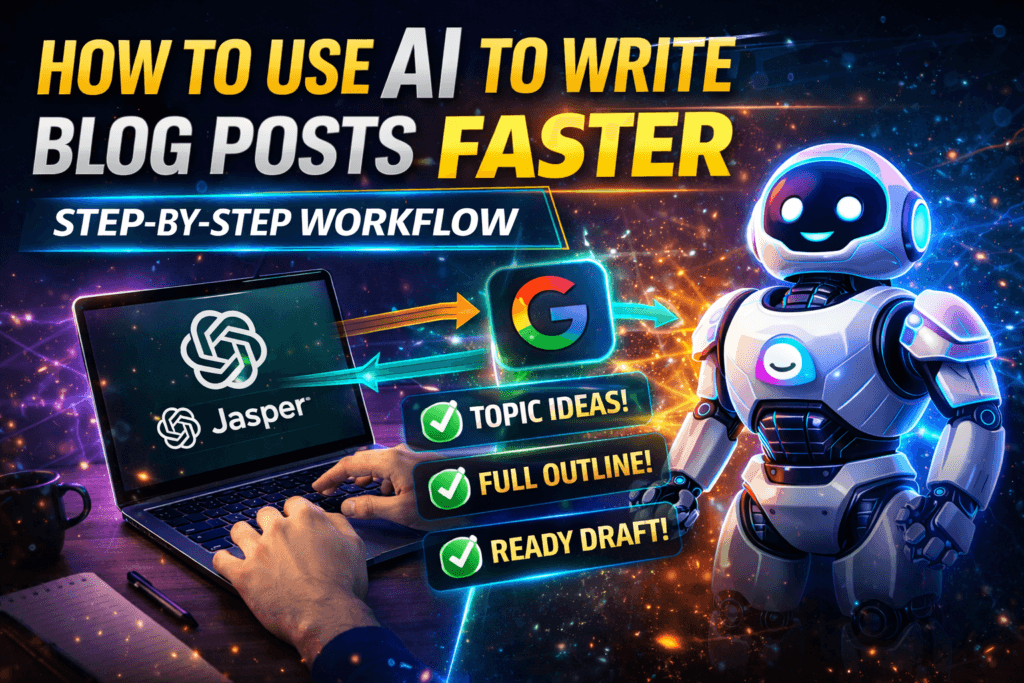 How to Use AI to Write Blog Posts Faster