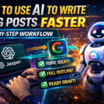 How to Use AI to Write Blog Posts Faster