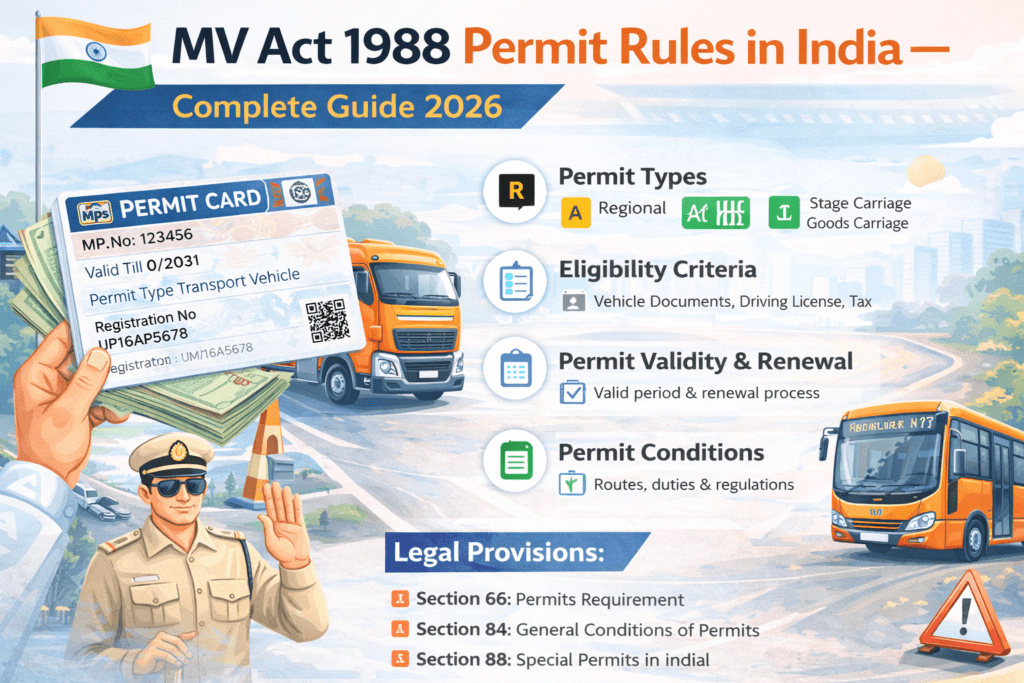 MV Act 1988 Permit Rules in India