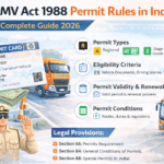 MV Act 1988 Permit Rules in India