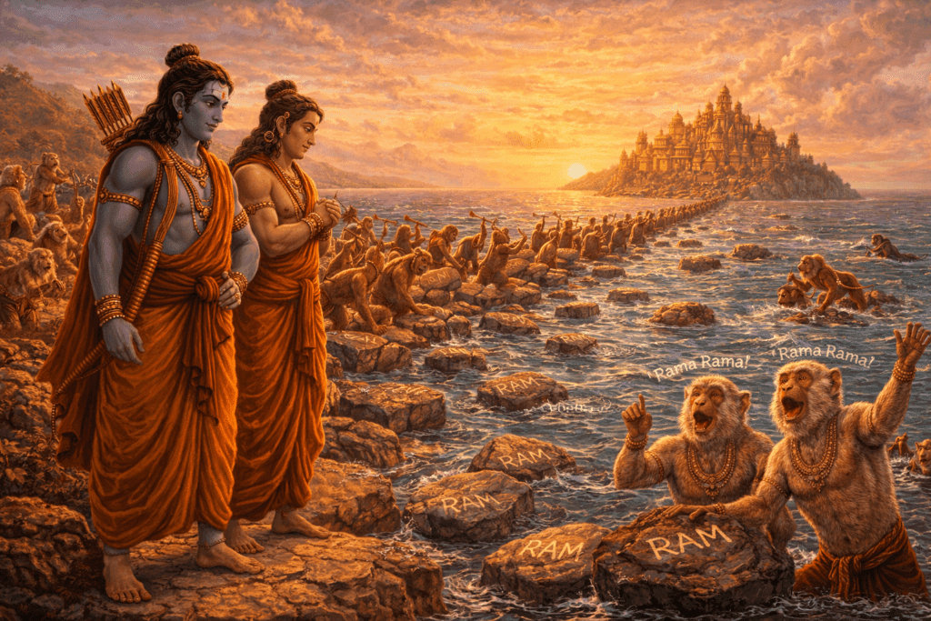 Ram Setu Story for Kids