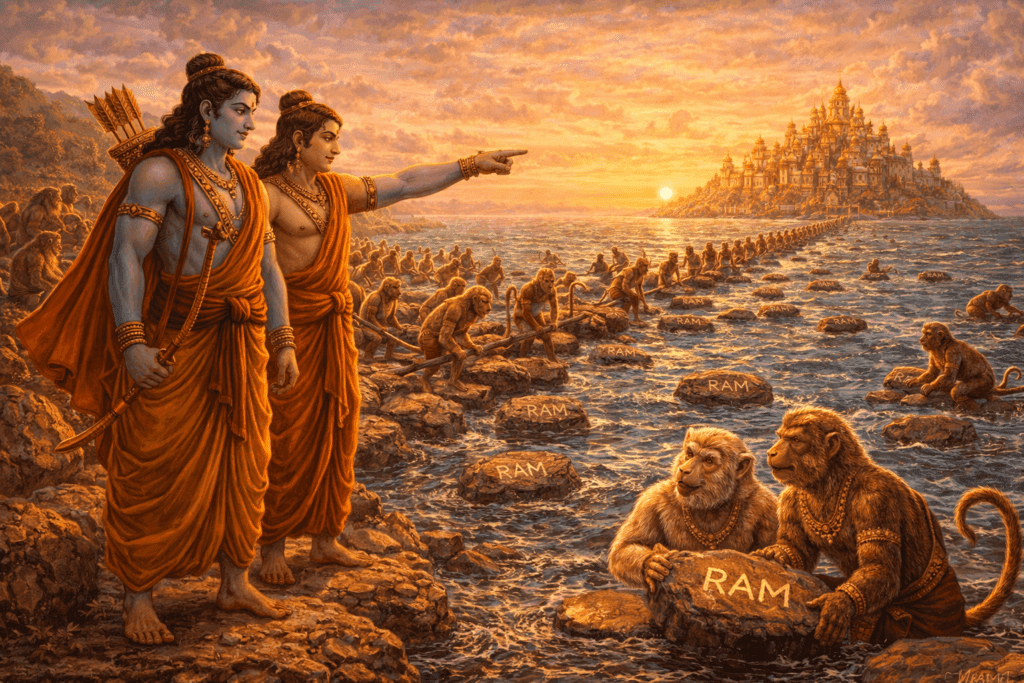 Ram Setu Story for Kids