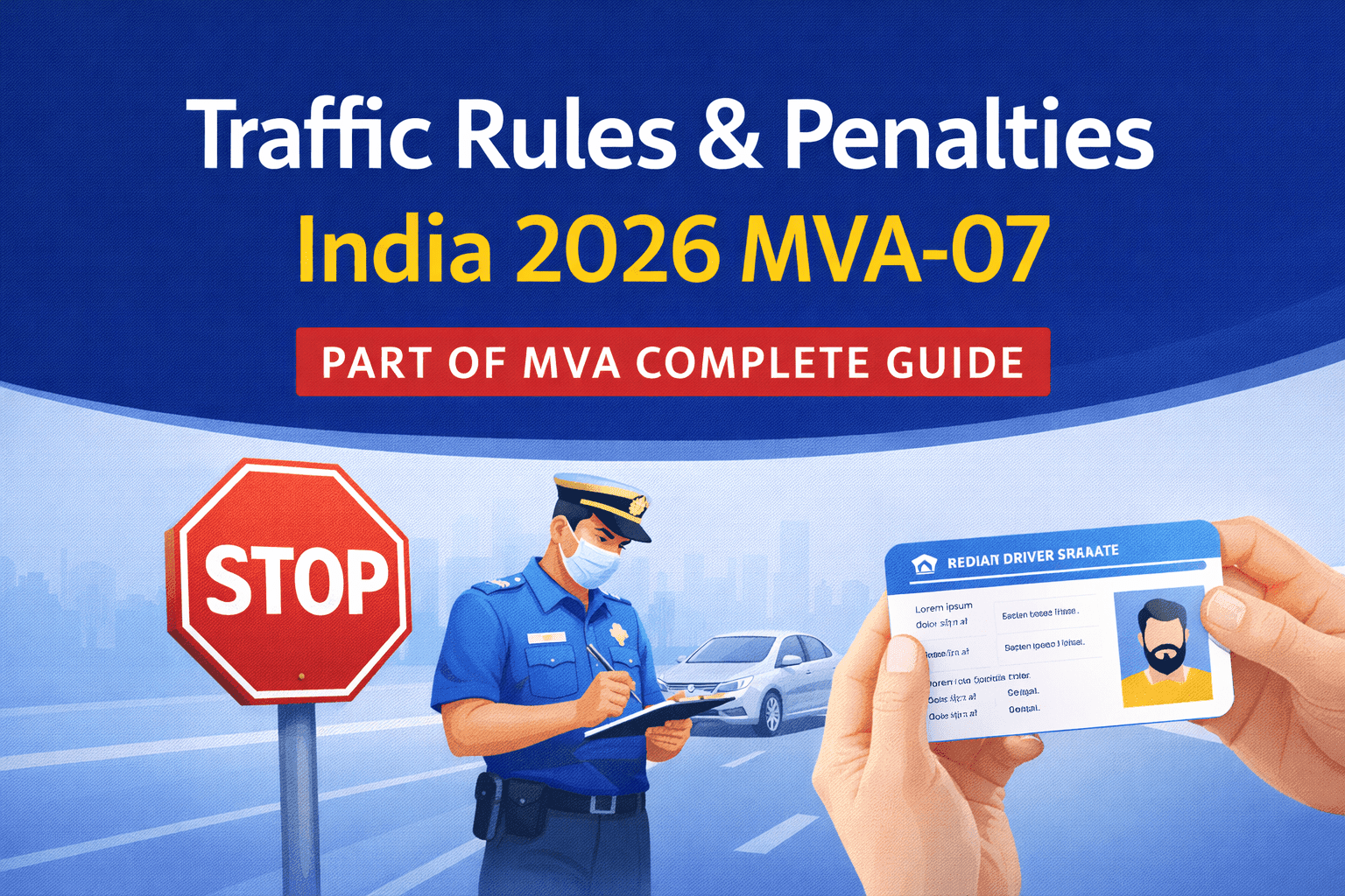 Traffic Rules and penalties in india