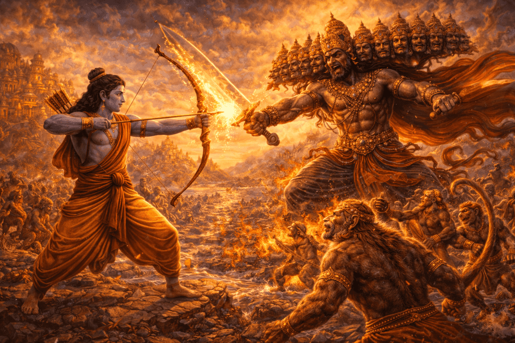 Rama vs Ravana Story for Kids