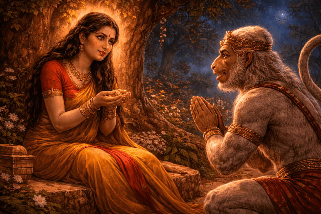 Hanuman Meets Sita Story for Kids