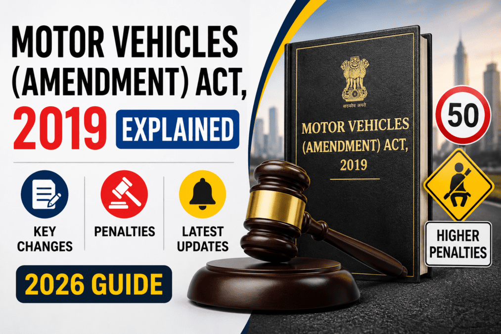 Motor Vehicles Amendment Act 2019 Key Changes India