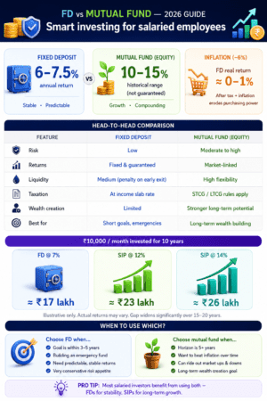 Mutual Fund vs FD