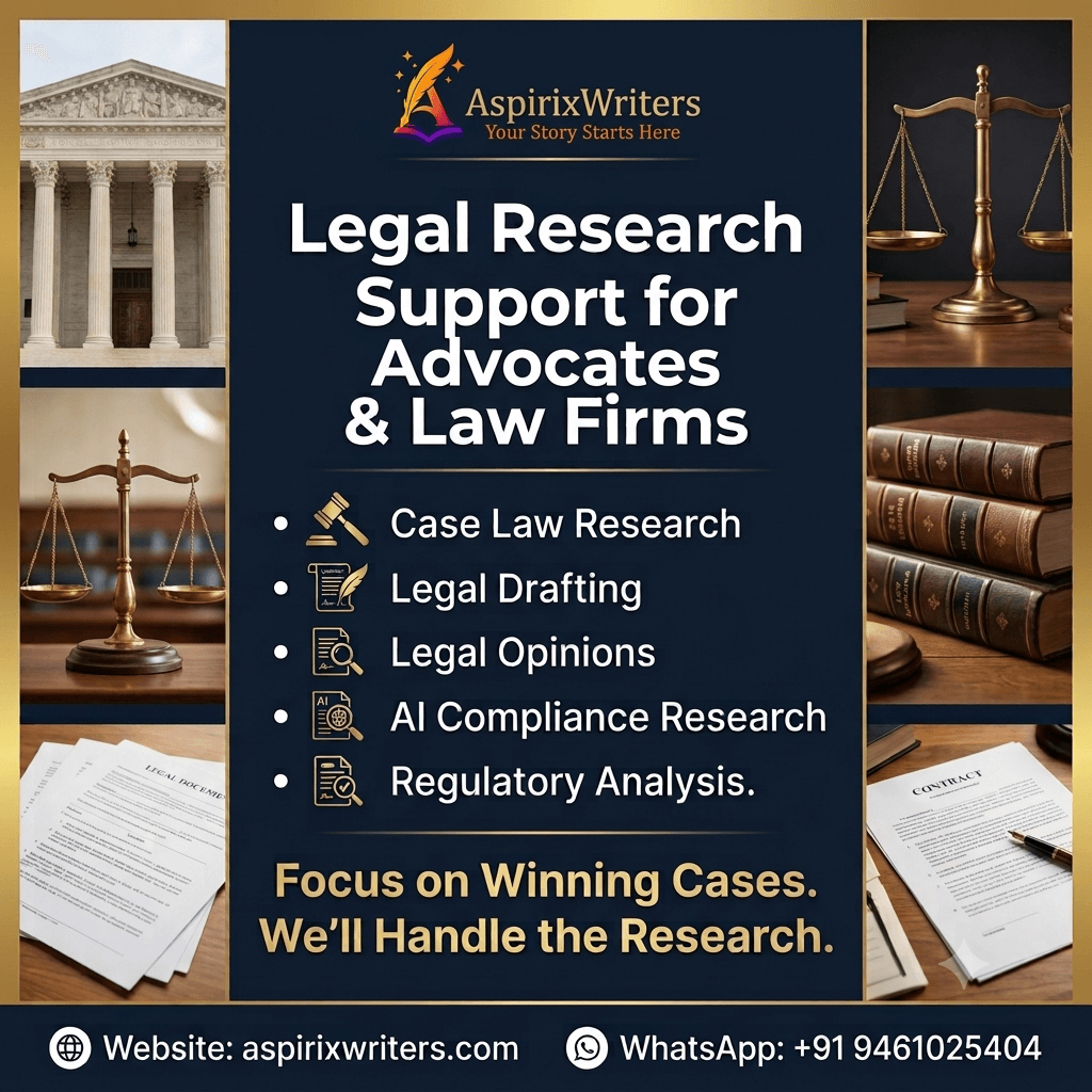 Legal Research for advocates & Law Firms