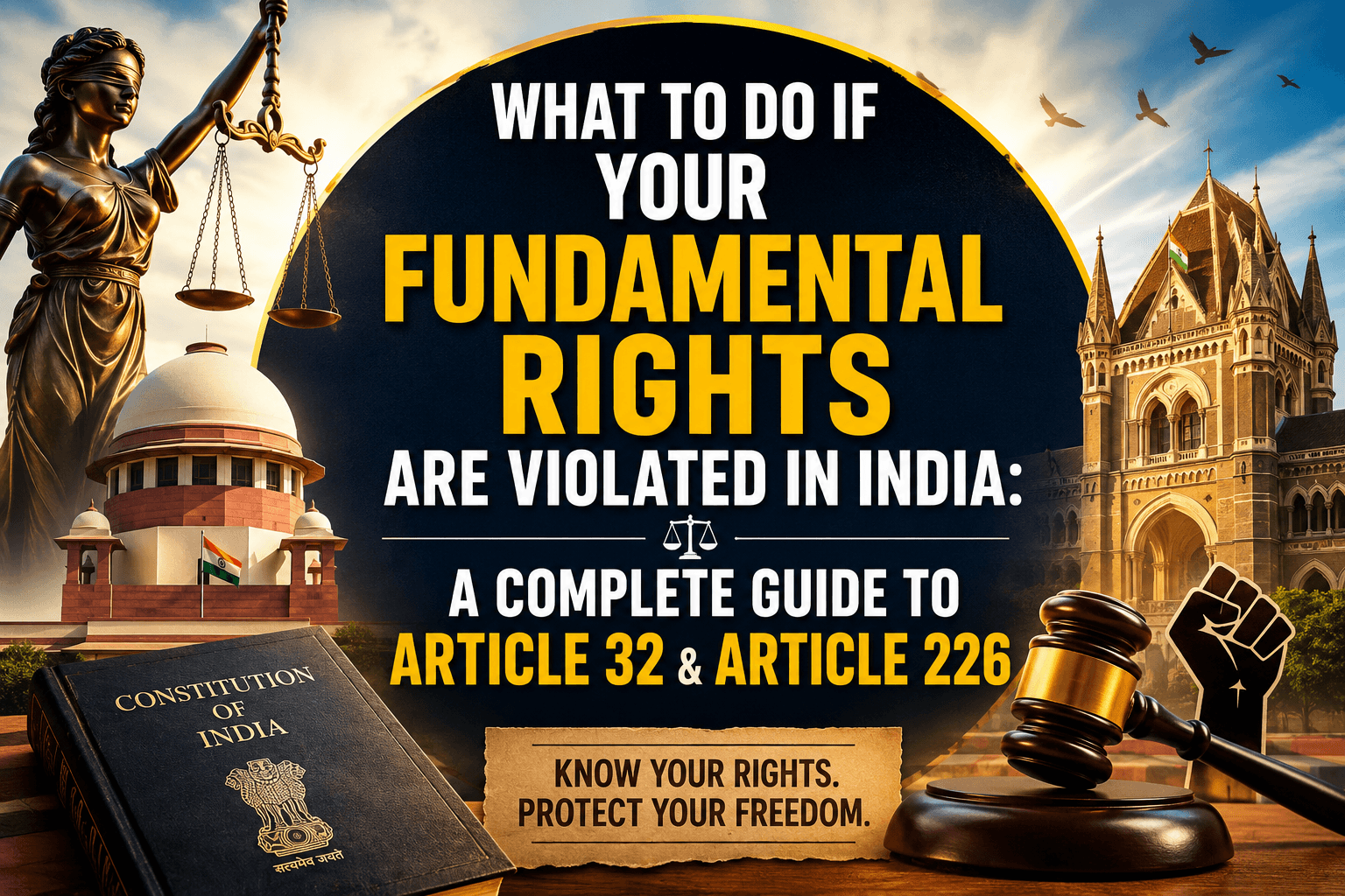 What to do if your fundamental Rights are Violated in India