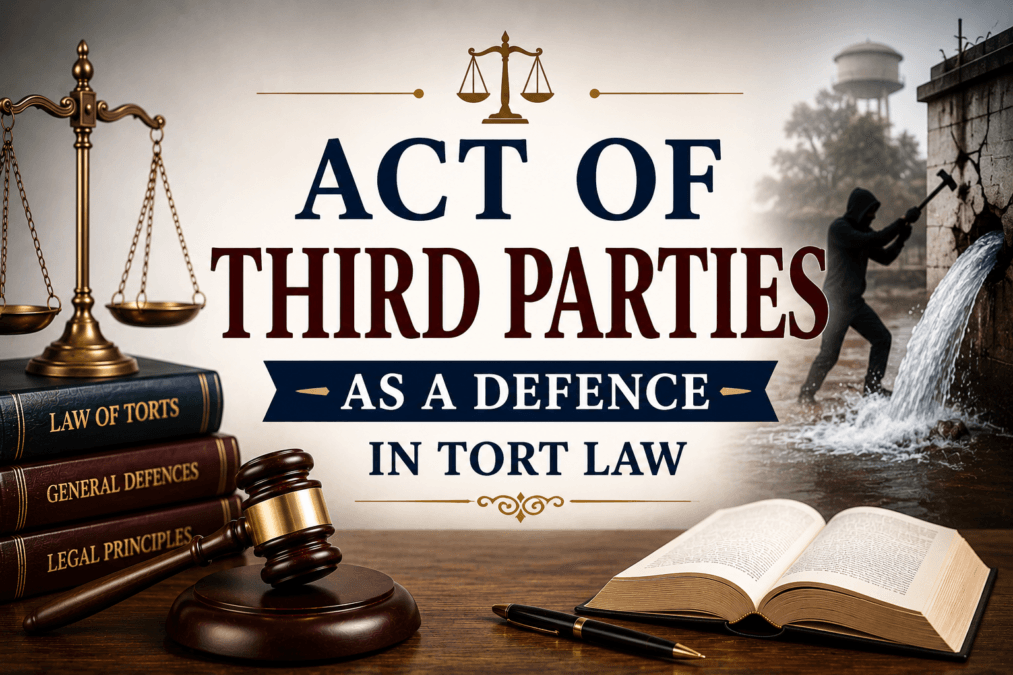 Act of third parties in tort Law