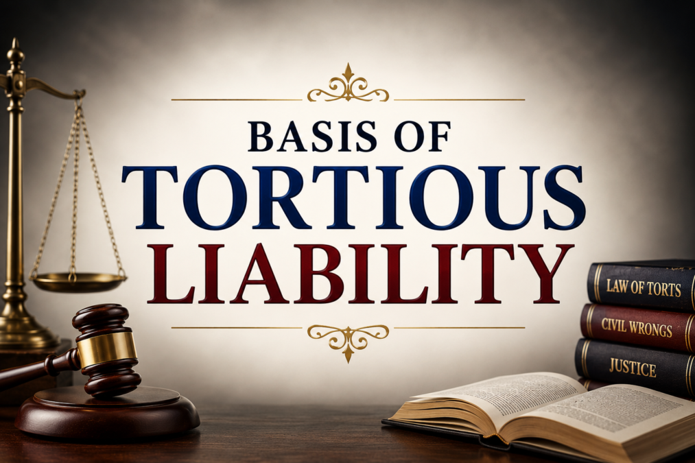 Basis of Tortious Liability
