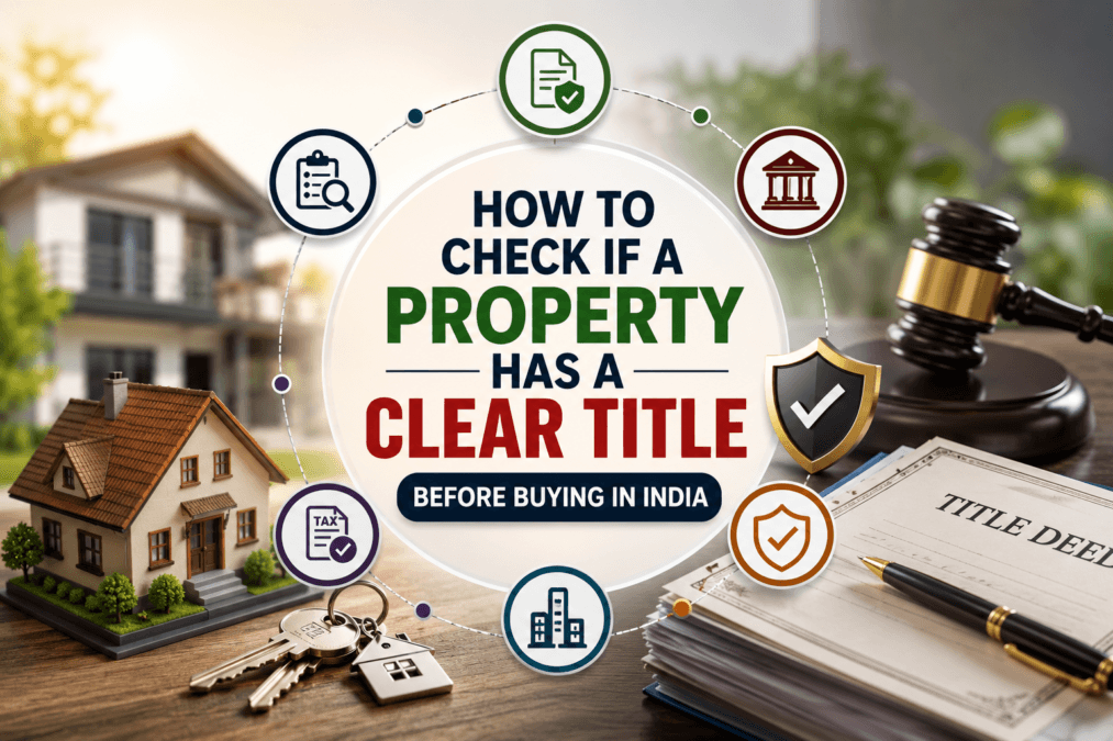 How to check if a property has a clear title