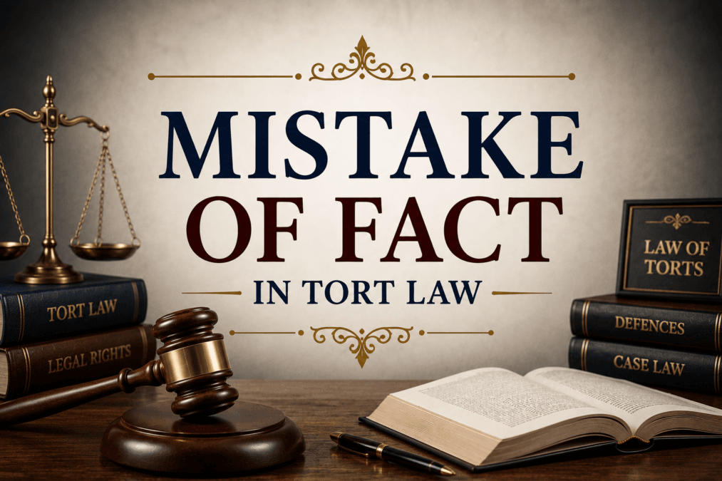 Mistake of Fact in Tort Law