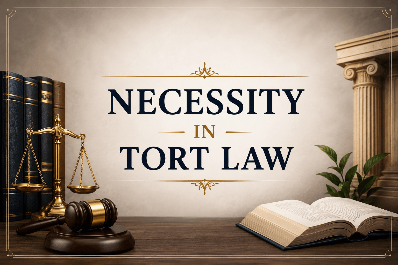 Necessity in tort law