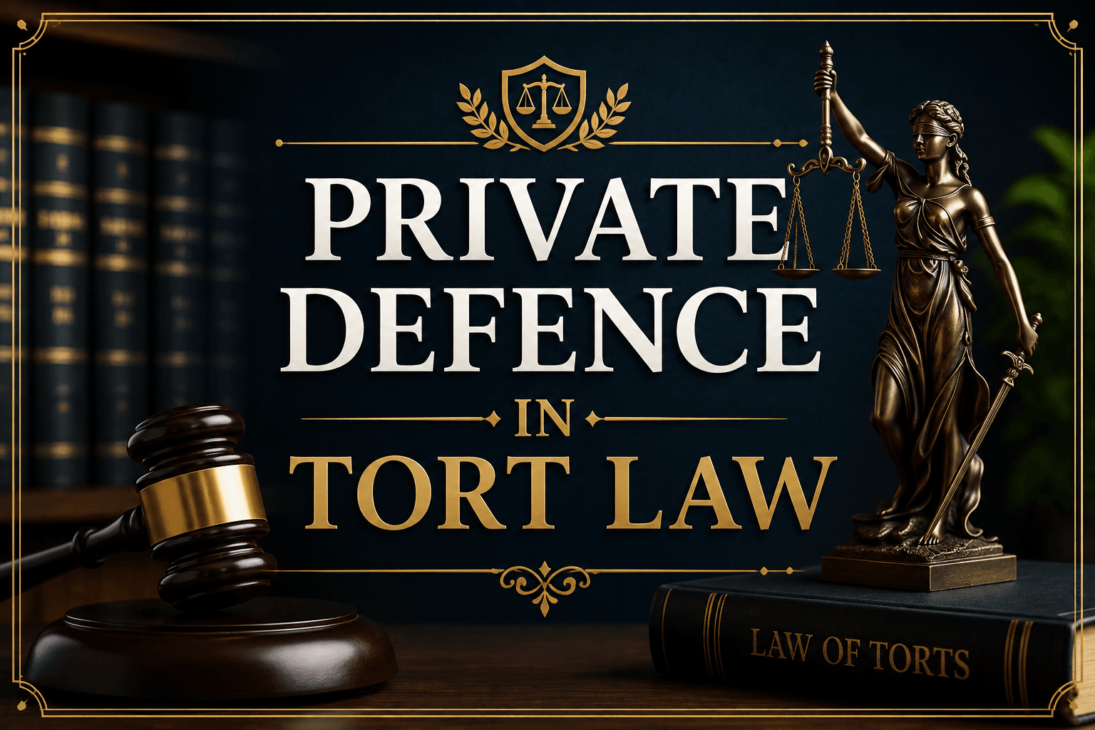 Private defence in tort law