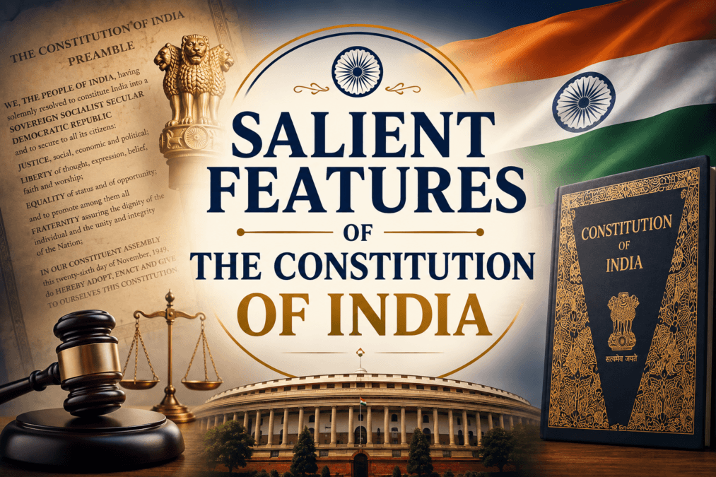Salient Features of the constitution of india