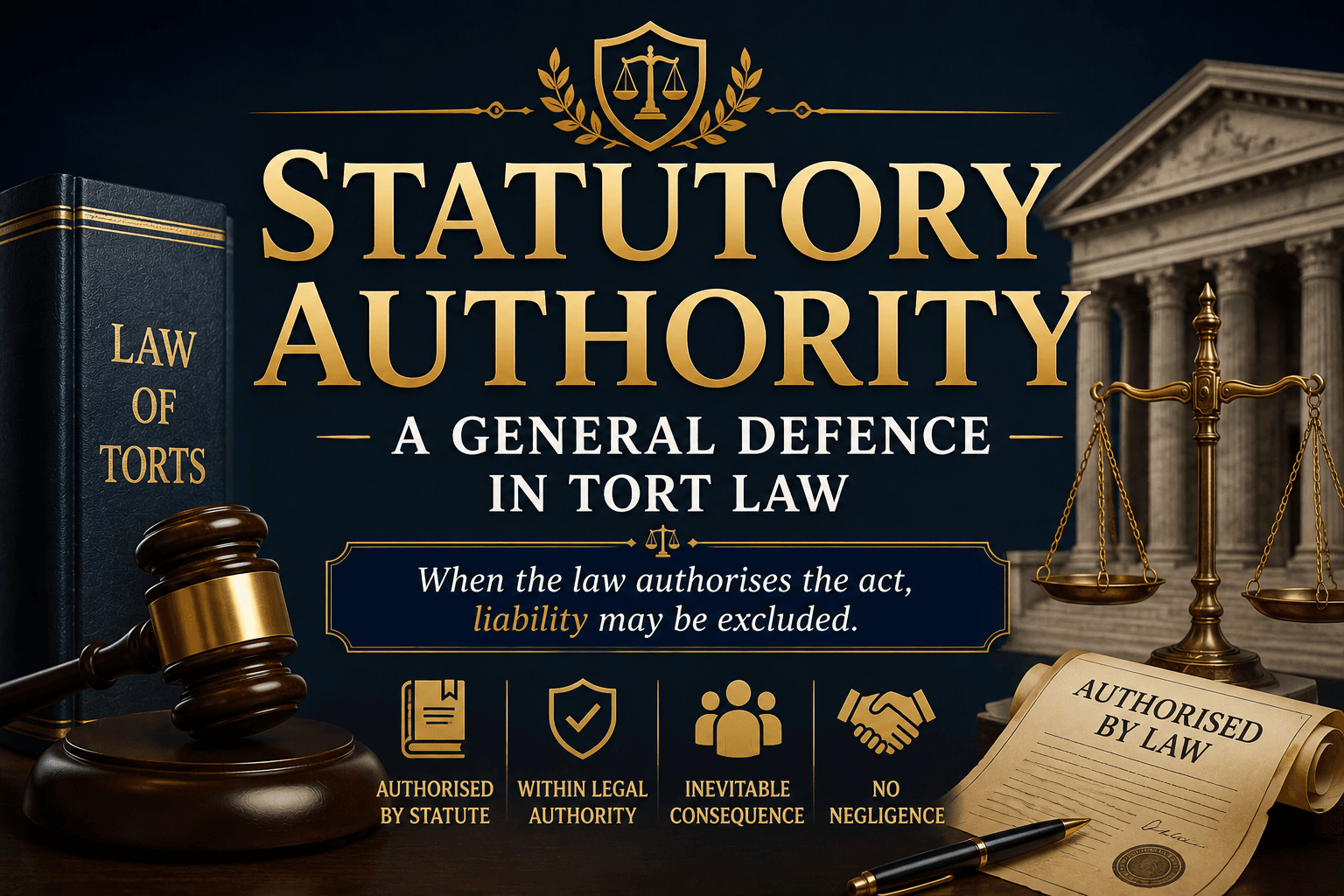 Statutory authority