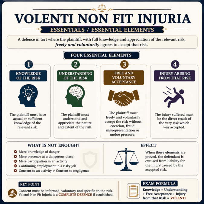 Volenti non fit injuria essentials Volenti Non Fit Injuria