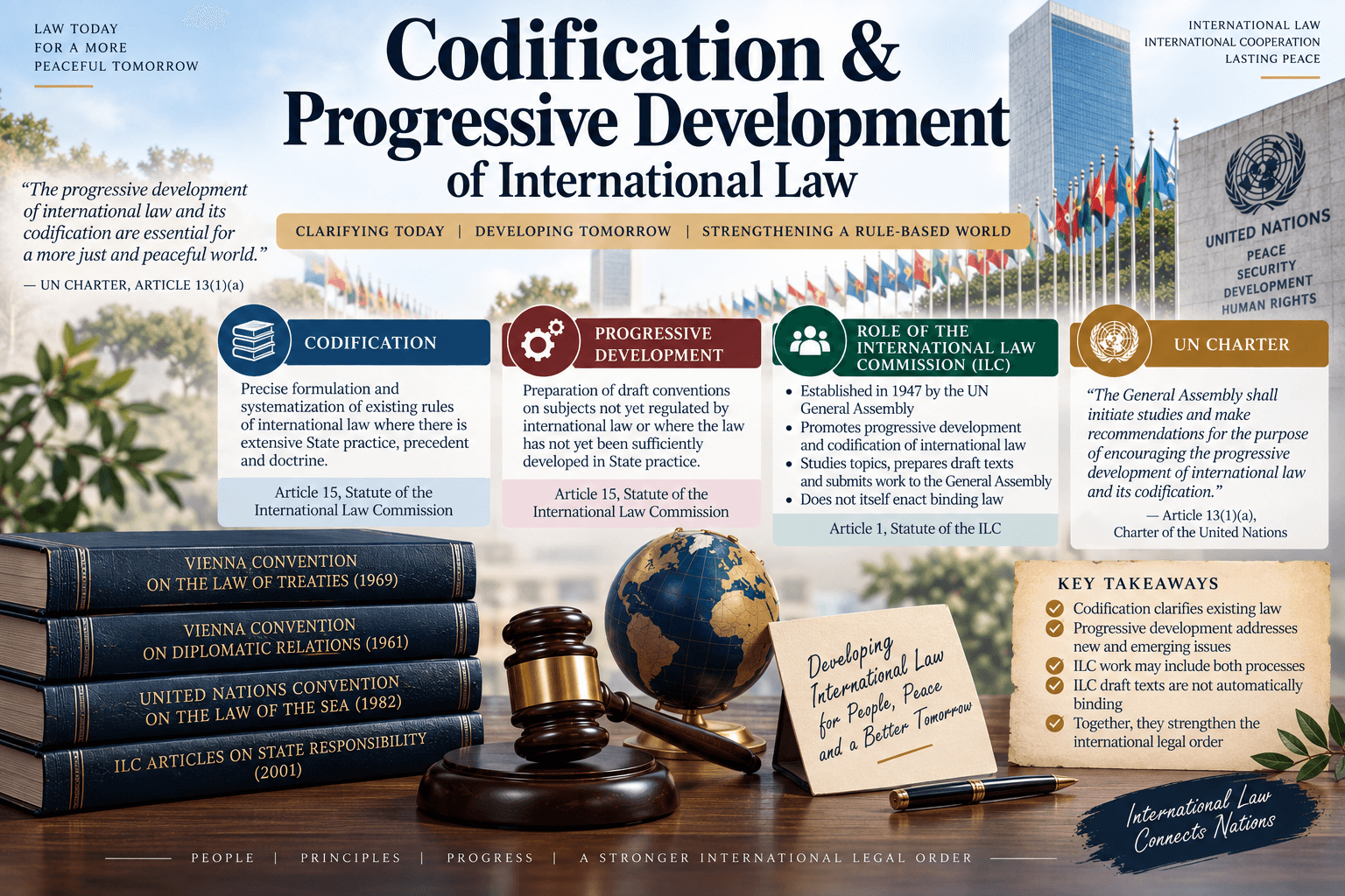 Codification and Progressive Development of International Law