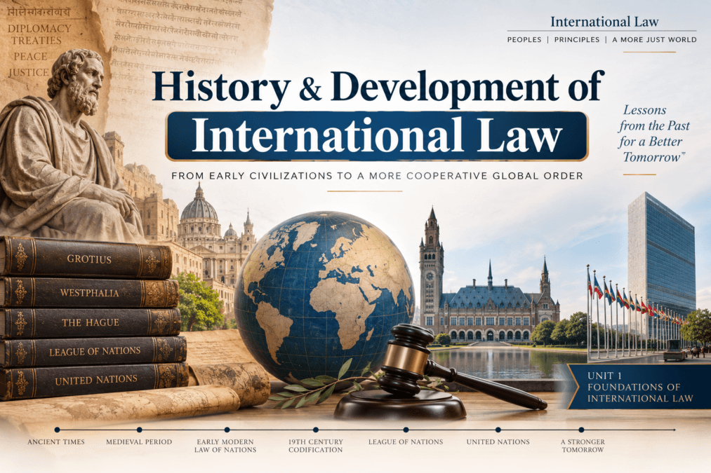 History & Development of International Law